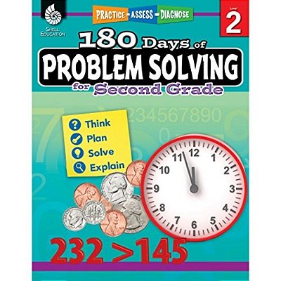 180 Days(tm) Problem Solving For Second Grade: Practice, Assess, Diagnose-..