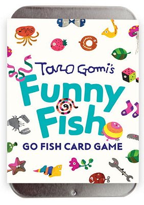 Taro Gomi's Funny Fish: GO Fish Card Game: (Stocking Stuffer, Kid's Gift, Birthday Gift, Art Cards)-..