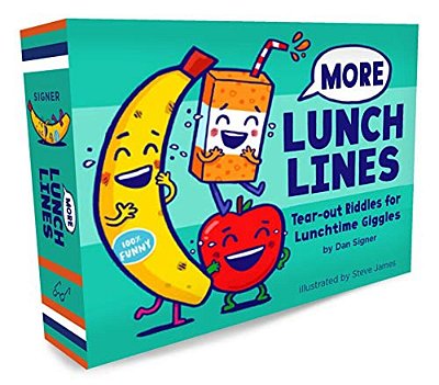 More Lunch Lines: Tear-Out Riddles For Lunchtime Giggles (Lunch Jokes For Kids, Notes For Kids' Lunch Boxes With Silly Kid Jokes)-..