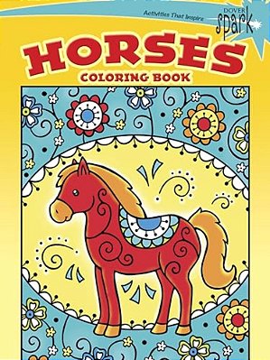 Spark Horses Coloring Book-..