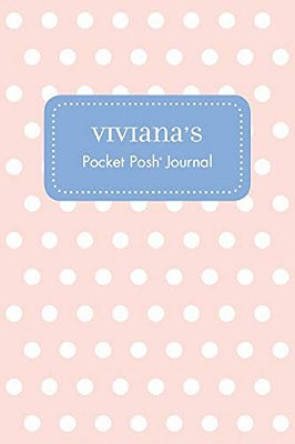 Viviana's Pocket Posh Journal, Polka Dot-..