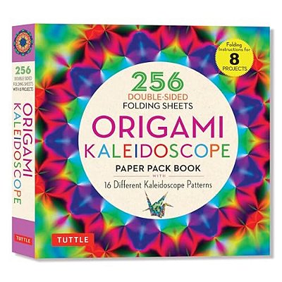 Origami Kaleidoscope Paper Pack Book: 256 Double-Sided Folding Sheets (Includes Instructions For 8 Models)-..