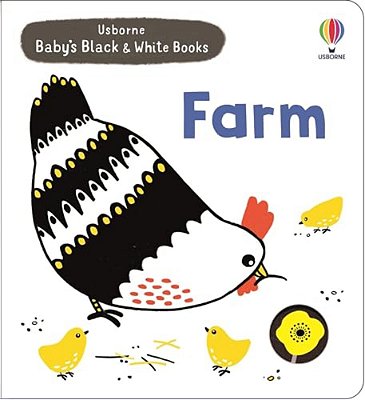 Baby's Black And White Books Farm-..