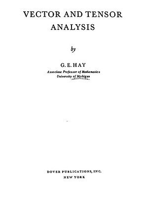 Vector And Tensor Analysis-..