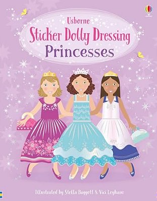 Sticker Dolly Dressing Princesses-..