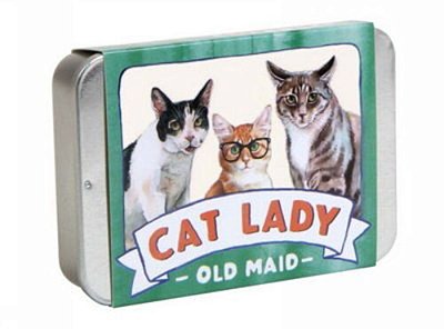 Cat Lady Old Maid-..