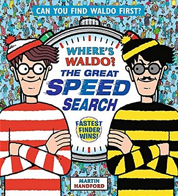 Where's Waldo?: The Great Speed Search: (A Hidden Object Activity Book That Lays Flat For Head-To-head Competition With Friends & Family - A Perfect G-..