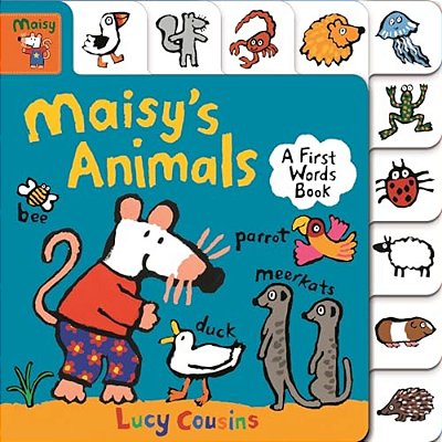 Maisy's Animals: A First Words Book: (A Maisy The Mouse Tabbed Board Book - For Toddlers And Kids Ages 1-3)-..