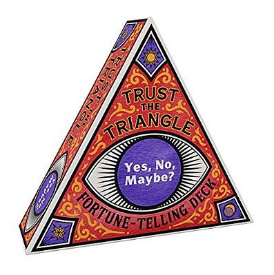 Trust The Triangle Fortune-Telling Deck: Yes, No, Maybe?-..