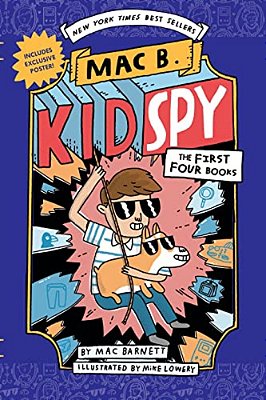 Mac B., Kid Spy Box Set, Books 1-4 (Mac B., Kid Spy)-..
