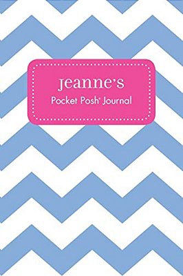 Jeanne's Pocket Posh Journal, Chevron-..
