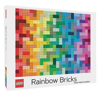 Lego Rainbow Bricks Puzzle-..