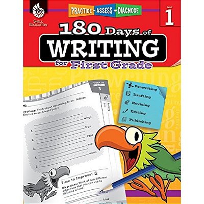 180 Days(tm) Writing For First Grade: Practice, Assess, Diagnose-..