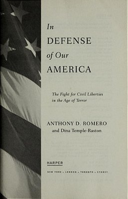 In Defense Of Our America: The Fight For Civil Liberties In The Age Of Terror-..