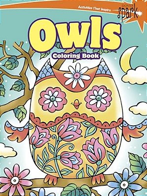 Spark Owls Coloring Book-..