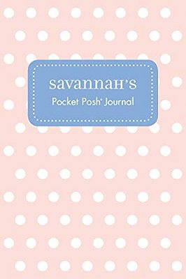 Savannah's Pocket Posh Journal, Polka Dot-..