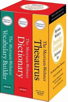 Merriam-Webster's Everyday Language Reference Set: Includes: The Merriam-Webster Dictionary, The Merriam-Webster Thesaurus, And The Merriam-Webster Vo-..