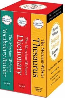 Merriam-Webster's Everyday Language Reference Set: Includes: The Merriam-Webster Dictionary, The Merriam-Webster Thesaurus, And The Merriam-Webster Vo-..
