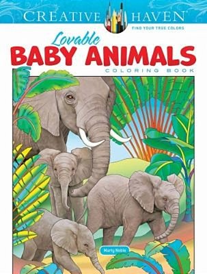 Creative Haven Lovable Baby Animals Coloring Book-..