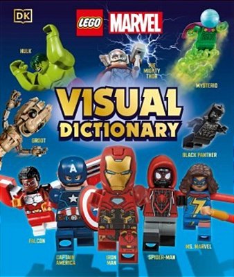 Lego Marvel Visual Dictionary (Library Edition): Without Minifigure-..