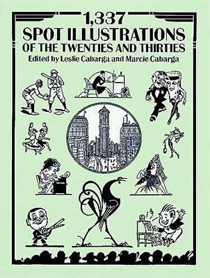 1,337 Spot Illustrations Of The Twenties And Thirties-..