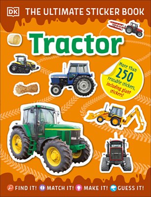 The Ultimate Sticker Book Tractor-..