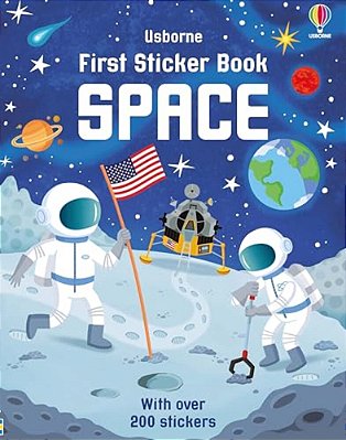 First Sticker Book Space-..