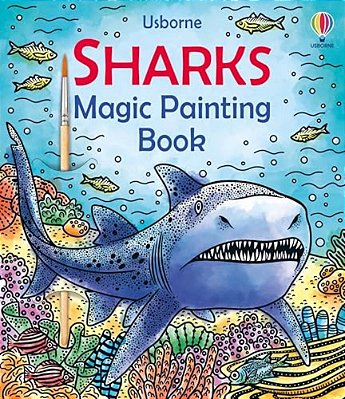 Sharks Magic Painting Book-..