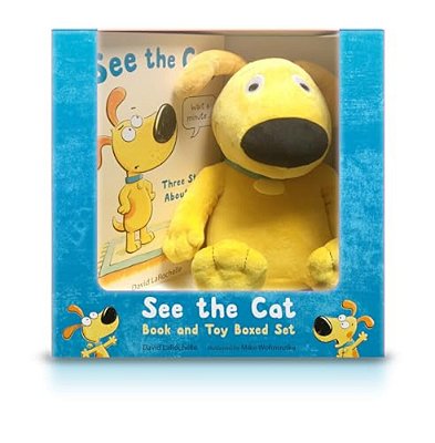 See The Cat Book And Toy Boxed Set: (Gift Set With Dog Plush Stuffed Animal And Humorous Read-Aloud Book For Children Ages 4-8)-..