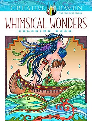 Creative Haven Whimsical Wonders Coloring Book-..