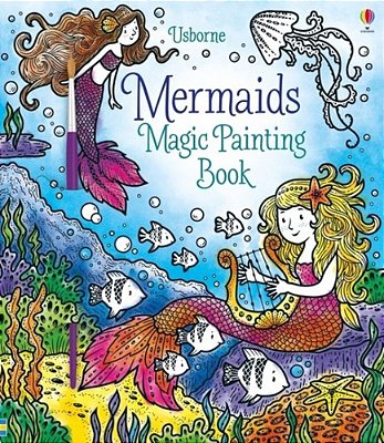 Mermaids Magic Painting Book-..