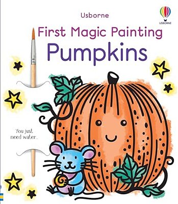 First Magic Painting Pumpkins-..