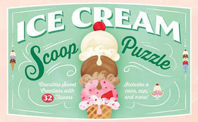 Ice Cream Scoop Puzzle: Countless Sweet Creations With 32 Flavors-..
