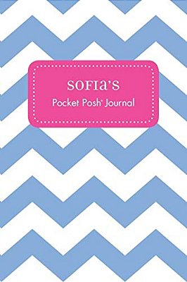 Sofia's Pocket Posh Journal, Chevron-..