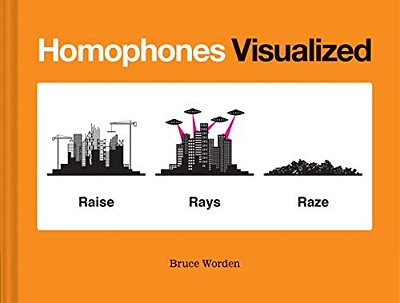 Homophones Visualized: (Book Lover Gift, Nerdy Word And Wordplay Book)-..