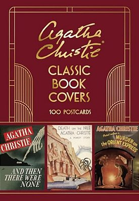Agatha Christie Classic Book Covers: 100 Postcards-..