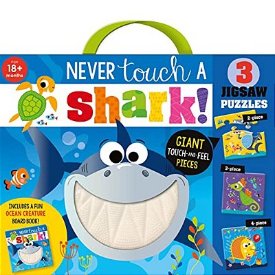 Never Touch A Shark Jigsaw [With Puzzle]-..