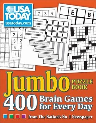 USA Today Jumbo Puzzle Book: 400 Brain Games For Every Day-..