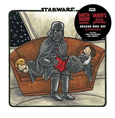 Darth Vader & Son/Vader's Little Princess Deluxe Box Set (Includes Two Art Prints) (Star Wars): (Star Wars Kids Books, Star Wars Children's Books, S-..