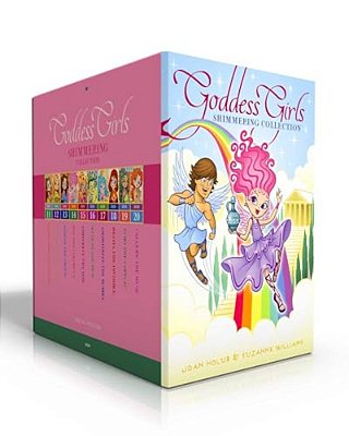 Goddess Girls Shimmering Collection (Boxed Set): Persephone The Daring; Cassandra The Lucky; Athena The Proud; Iris The Colorful; Aphrodite The Fair;-..