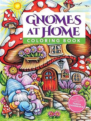 Gnomes At Home Coloring Book-..
