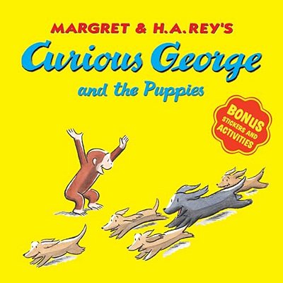 Curious George And The Puppies [With Bonus Stickers And Audio]-..
