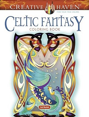 Creative Haven Celtic Fantasy Coloring Book-..