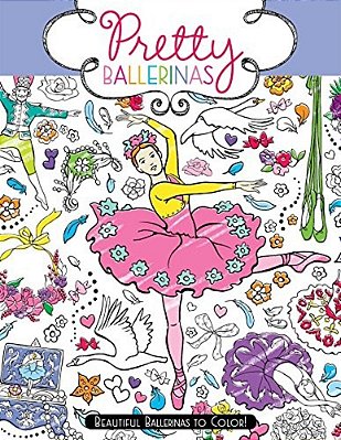 Pretty Ballerinas: Beautiful Ballerinas To Color!-..
