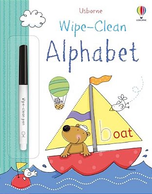 Wipe-Clean Alphabet: A Kindergarten Readiness Book For Kids-..