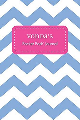 Vonda's Pocket Posh Journal, Chevron-..