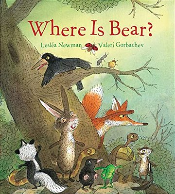 Where Is Bear? Padded Board Book-..