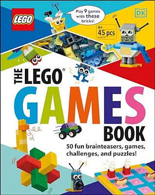 The Lego Games Book: 50 Fun Brainteasers, Games, Challenges, And Puzzles!-..