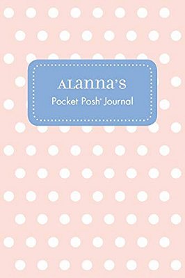 Alanna's Pocket Posh Journal, Polka Dot-..