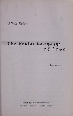 The Brutal Language Of Love: Stories-..